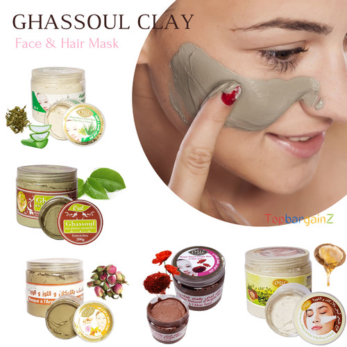 Rhassoul clay face - face, mask