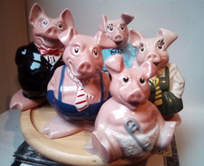 Wade Set Of 5 NatWest pigs