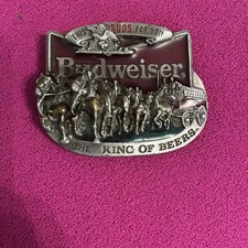 Vintage Budweiser Belt Buckle