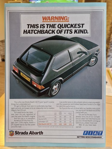 Original 1984 fiat - fiat, strada