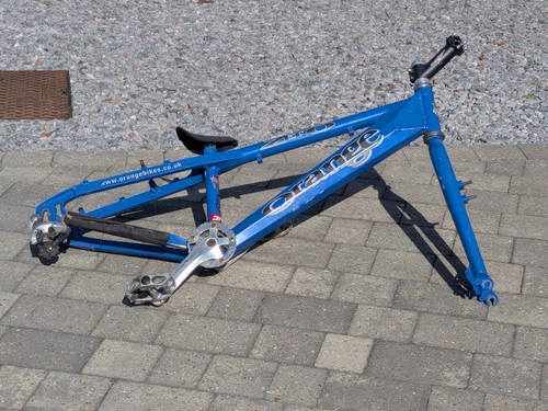 Orange zero frame and forks - orange,