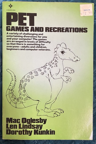 Pet games and - and, recreations