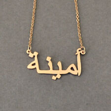 Customised Arabic Name Necklace,Arabic Necklace,Nameplate Jewerly Gift For Her C