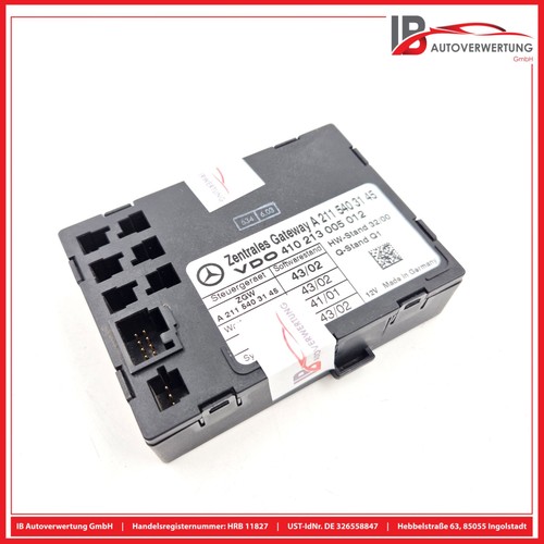 Ecu central gateway - ecu,