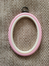 Oval Flexi Hoop for embroidery