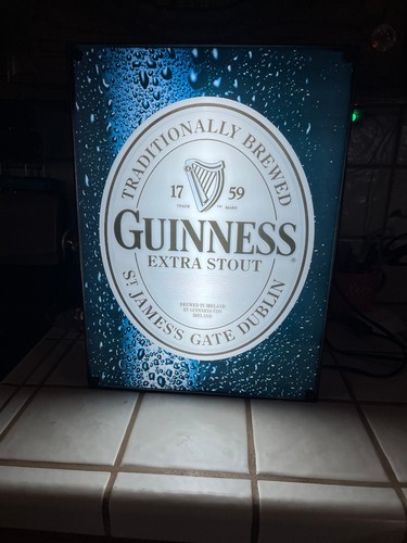 Guinness extra stout lighted - guinness,