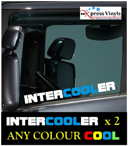 Intercooler truck decals 2 - truck,