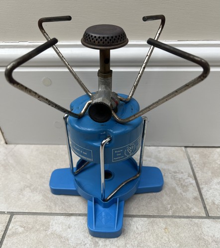 Vintage camping gaz - gaz,bleuet,, s