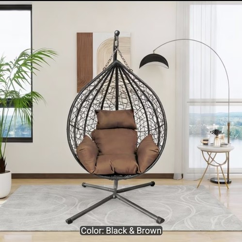 Rattan egg chair swing outdoor - rattan,