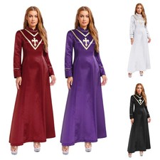 Women Church Clergy Robe Gown