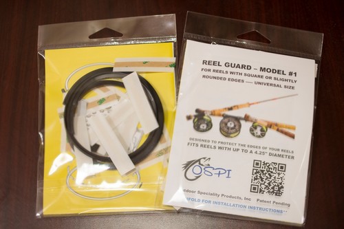 Reel edge guard - for, fly