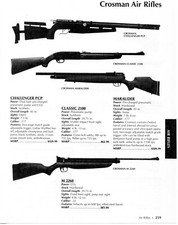 2011 Print Ad Crosman Challenger PCP, Classic 2100, Marauder & M 2260 Air Rifle