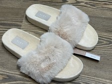 Womens Ladies Kley Fluffy Faux