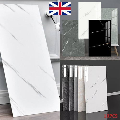 10x pvc marble tiles - 10x,