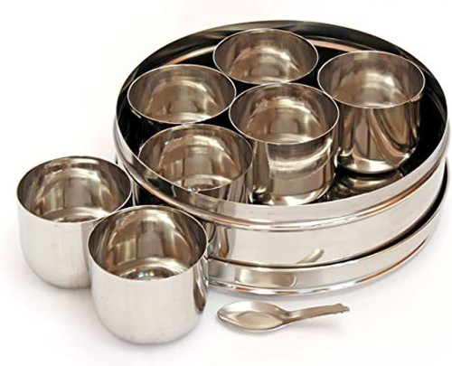 Masala box stainless steel - box,,