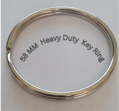 Large silver metal - mm,
