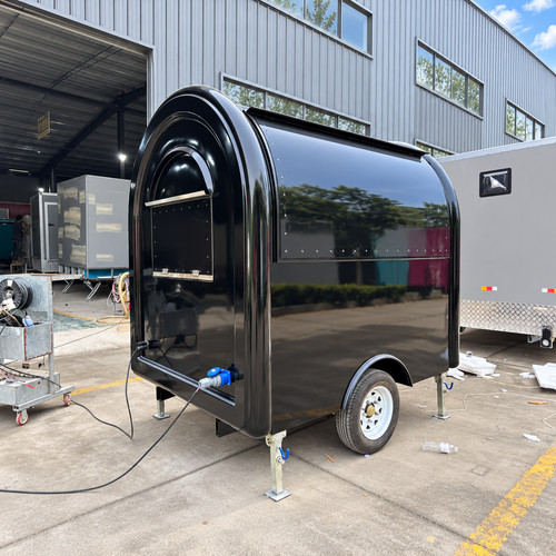 Compact black single axle - single,