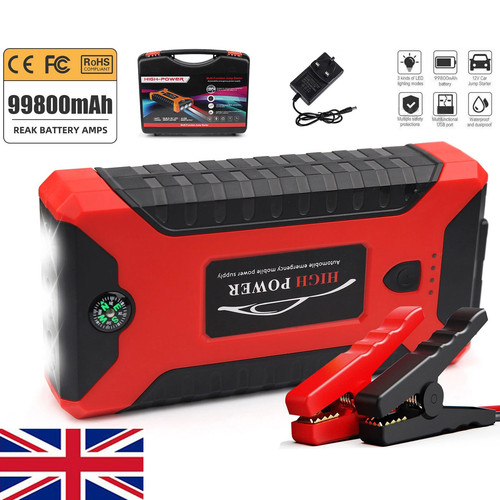 Car jump starter 99800mah - jump,