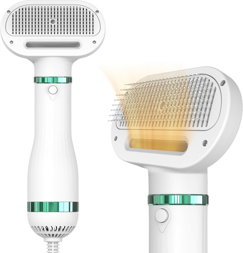 Pet dryer brush - 2-in-1,