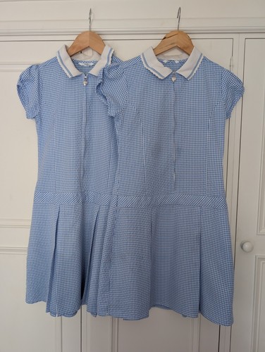 School blue zip front - 2,