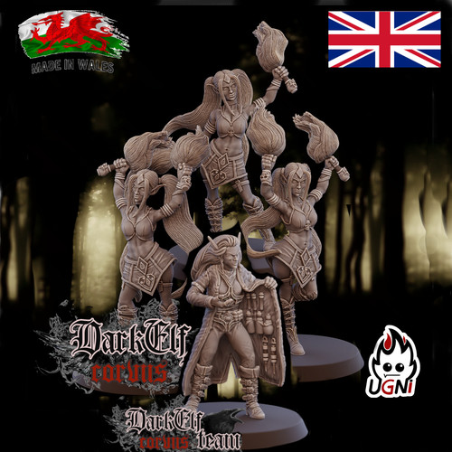 Dark elf fantasy - dark,