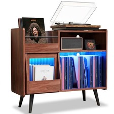 Large Record Player Stand