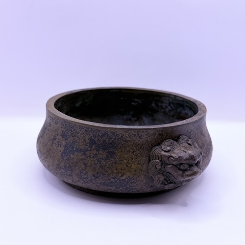Chinese bronze censer - chinese,