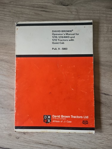David brown 1210 4wd - brown, 1210-4wd