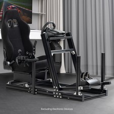 Mokapit F1 Racing Sim Cockpit with Gaming Seat Fit Logitech G920 G29 G923 MOZA