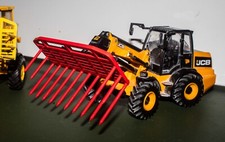 10ft Buckrake for Britain farm 1/32 Pin &Cone for Britains JCB 310 - *Unpainted*
