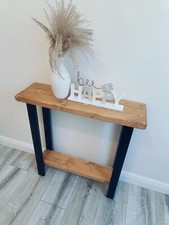 Farmhouse Pine Console Table
