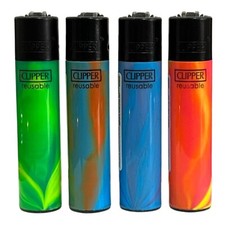4 x Clipper Lighters Nebula
