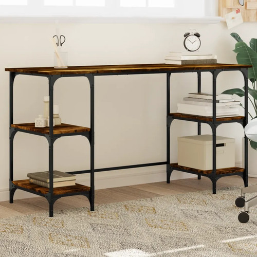Walplus smoked oak - oak, desk