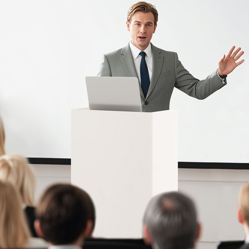 105 presentation podium - cm,