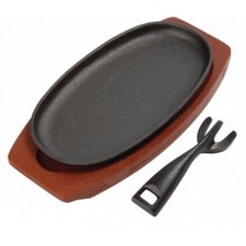 9 x 5 inch Cast Iron Sizzle