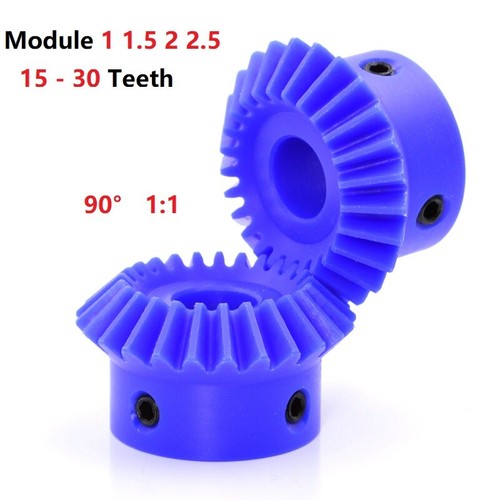 Plastic bevel gear module - 1:1,