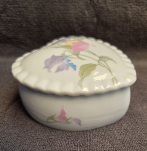 Vintage porcelain heart - porcelain,
