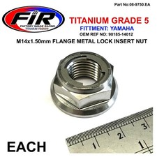 Titanium rear Axle Spindle