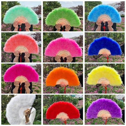 Accessories handmade dance fan - accessories,