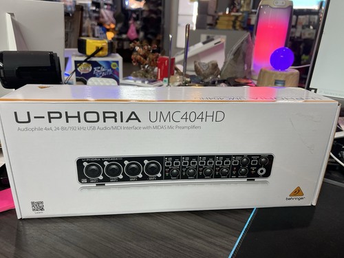 Behringer phoria umc404hd - behringer,