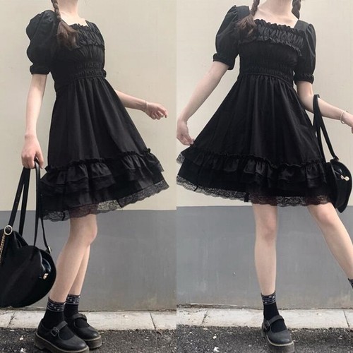 Lolita style princess black - style,