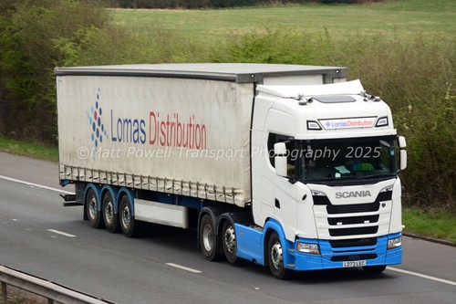 Truck photo 12x8 scania 540s - scania,