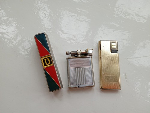 Three vintage lighters - vintage, polo