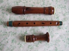 Moeck Rottenburgh 439 Alto / Treble Recorder, Baroque, Rosewood, Near Mint