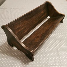 Antique Oak Folding Bookshelf
