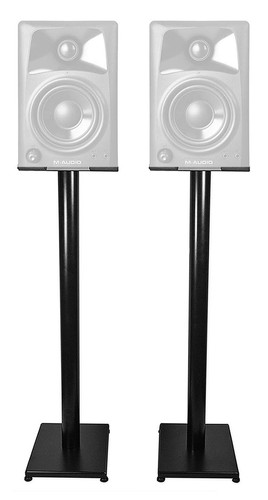 Pair black steel studio - pair,