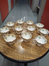 wileman foley tea cups x 10