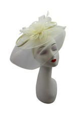 Feather Flower Hat Fascinator