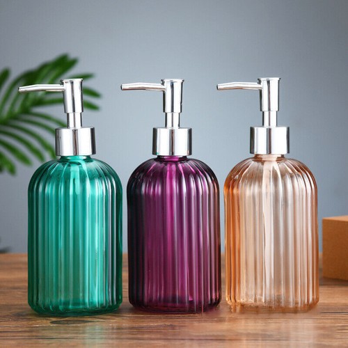Glass pump soap dispenser - dispenser, with