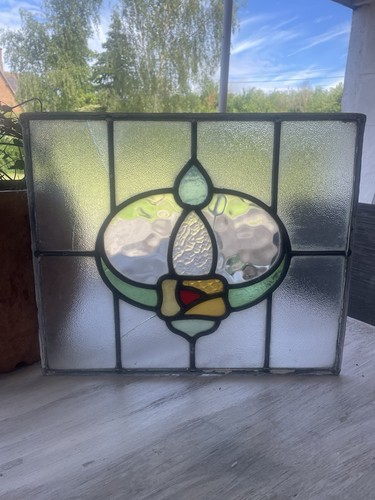 Pretty art nouveau stained - art,